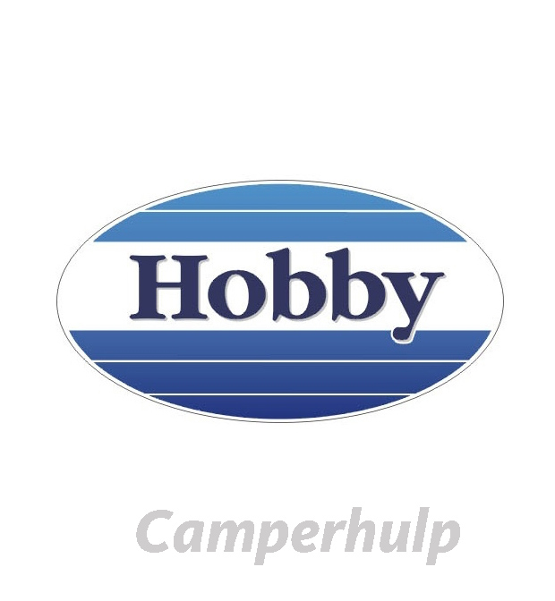 hun Zachte voeten omdraaien Hobby caravan sticker - Hobby caravan sticker