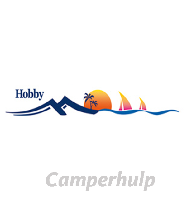 Hobby Vakantie Sticker Zijkant voor Caravan
