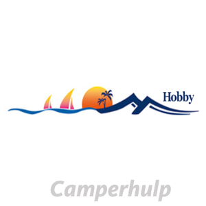 Hobby Vakantie Sticker Zijkant voor Caravan