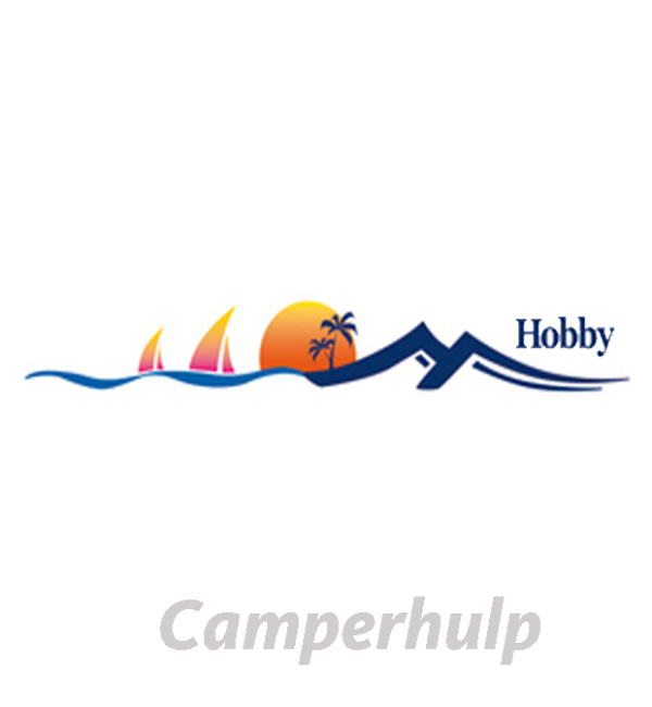 Hobby Vakantie Sticker Zijkant voor Caravan