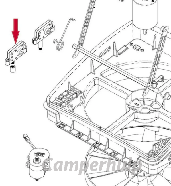 Maxxfan automatisch opdraaimechanisme