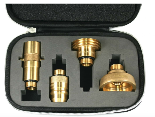 Euro Vulnippel Set Koffer LPG Adapterset Europa