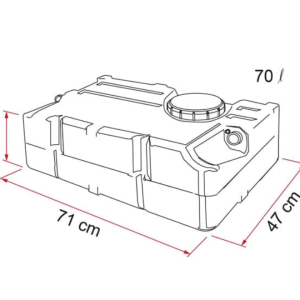 FIAMMA Tank 70 Friswatertank 70 Liter