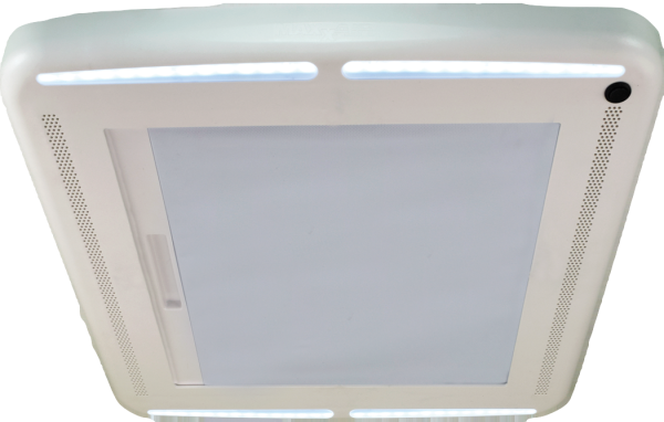 MaxxFan MaxxShade 40x40 met LED & Verduistering