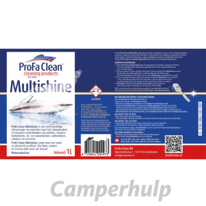 Multishine Boot- en Jachtshampoo 1L Krachtige Reiniging voor Boot & Jacht