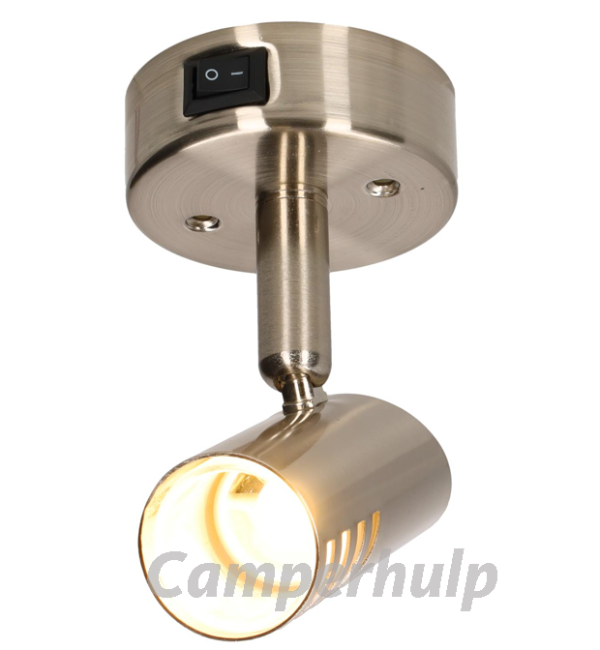 Luxe SAO 1.4W Opbouwspot Mat Chroom
