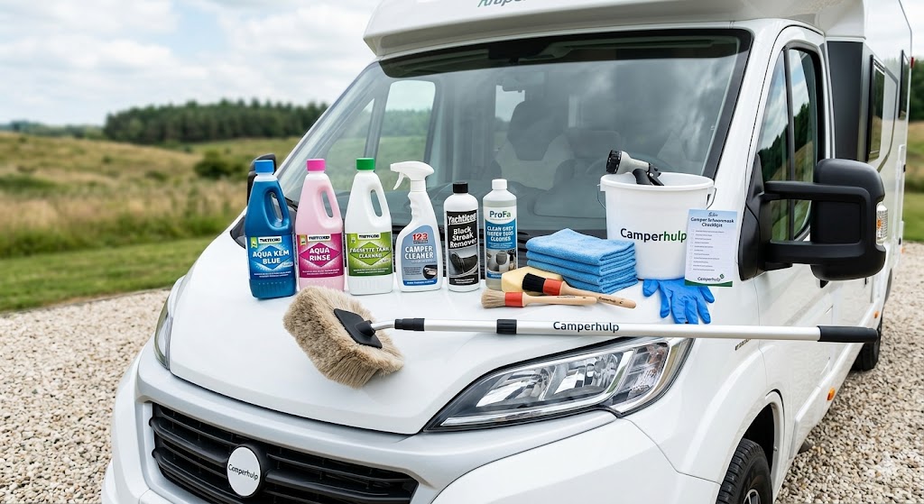 Camper reiniging en sanitair