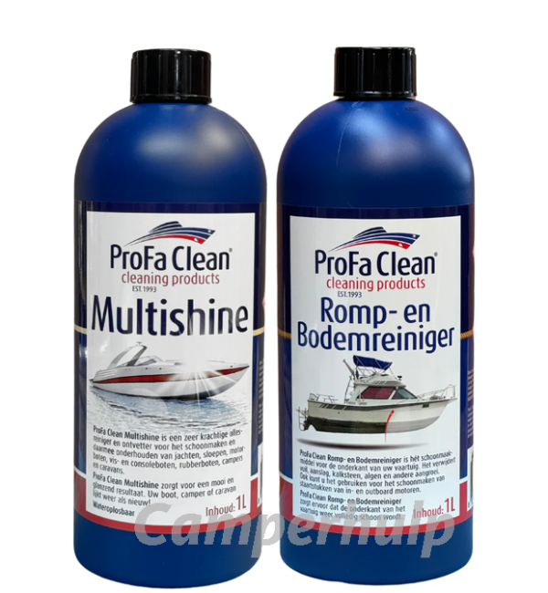 Romp en Bodemreiniger + Multishine Duo Set Boot Onderhoud & Reiniging Voordeelpack