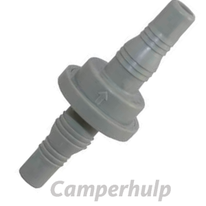 Terugslagklep Waterpomp voor Camper, Caravan en Boot 10 - 13 mm
