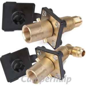 Ceodeux Rotarex LPG Vulaansluiting Platte Vuller 1:2 UNF 19 mm Recht of Haaks