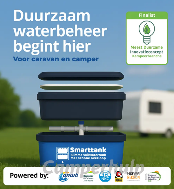 Smarttank Slimme Vuilwatertank voor Camper & Caravan