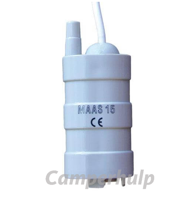 MAAS 15 Dompelpomp 12V 15L/min voor Camper, Caravan & Boot
