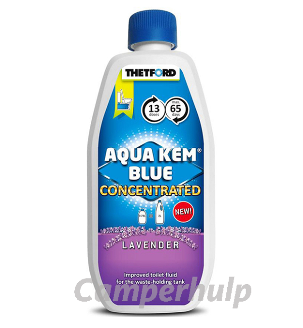Thetford Aqua Kem Blue Concentrated Lavendel 780 ml voor Camper & Caravan