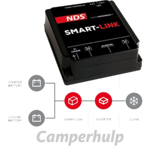 NDS Smart-Link SL12-100 12V 100A Slim Accurelais voor Camper, Caravan en Boot