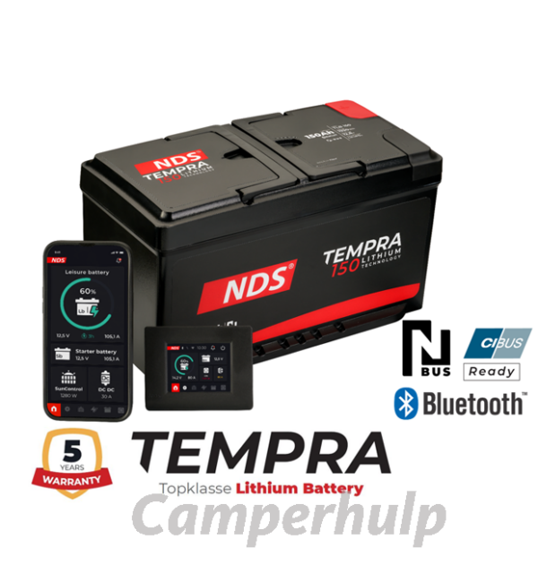 NDS TEMPRA Lithium Accu 12V 120Ah TLB120