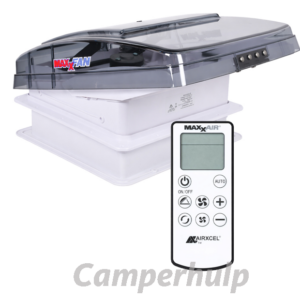 Airxcel MaxxFan Deluxe Compact Electric Tint 280x280 Dakventilator Camper