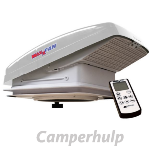 Airxcel MaxxFan Deluxe Compact Electric White 280x280 Dakventilator Camper