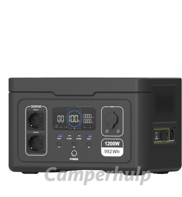 CN Powerstation S012 992Wh 1200W Krachtige Powerstation voor Camper en Caravan