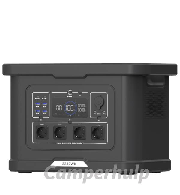 CN Powerstation S024 2232Wh 2400W Powerstation met App voor Camper en Caravan