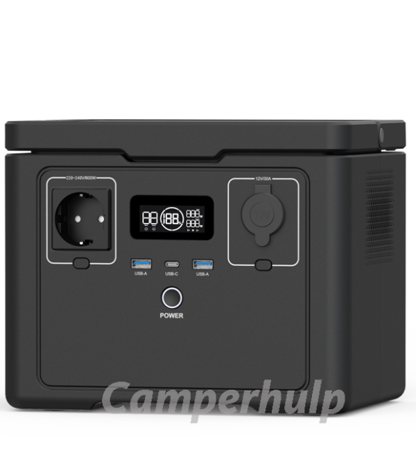 CN Powerstation S03-Pro 512Wh 600W Draagbare Powerstation voor Camper en Caravan