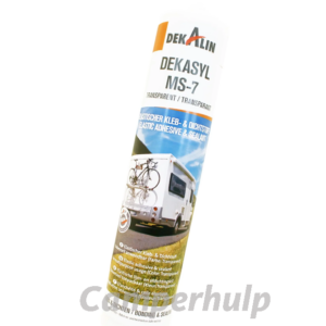 Dekalin Dekasyl MS-7 290 ml Transparant Lijm en Afdichtingskit voor Camper en Caravan