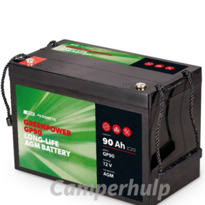 NDS GreenPower GP 90 AGM 12V 90Ah Service Accu voor Camper en Caravan