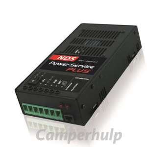 NDS Power Service Plus 30A DC-DC Acculader Laden via Dynamo én Zonnepaneel