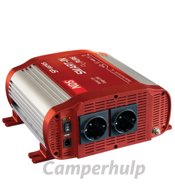 NDS Smart-In Pure 12V 1500W Omvormer Zuivere Sinus Omvormer voor Camper, Caravan en Boot