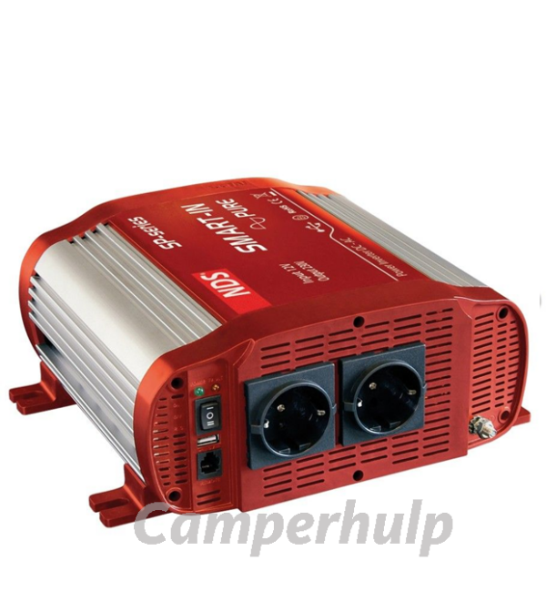 NDS Smart-In Pure SP3000-12 12V 3000W Zuivere Sinus Omvormer voor Camper en Caravan