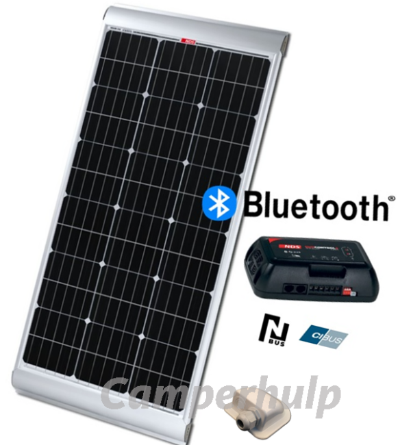 NDS Solenergy 85W Zonnepaneel Set met MPPT Laadregelaar & Bluetooth – KP085-320B
