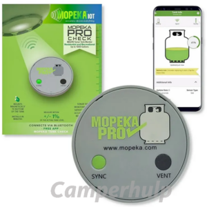 Mopeka PRO gasflesniveau-indicator met Bluetooth en magneet