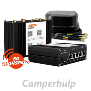 SELFSAT MWR 5550 5G Cat. 19 WLAN router tot 3,3 Gbps inclusief SATCO 5G-antenne