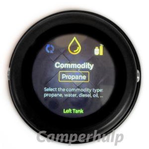 MOPEKA LCD-monitor voor 2 gasflessen Bluetooth niveaumeter