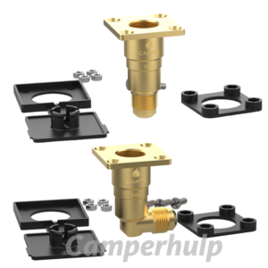 CAMPKO LPG vulpunt W21.8 × 1/14 recht of haaks