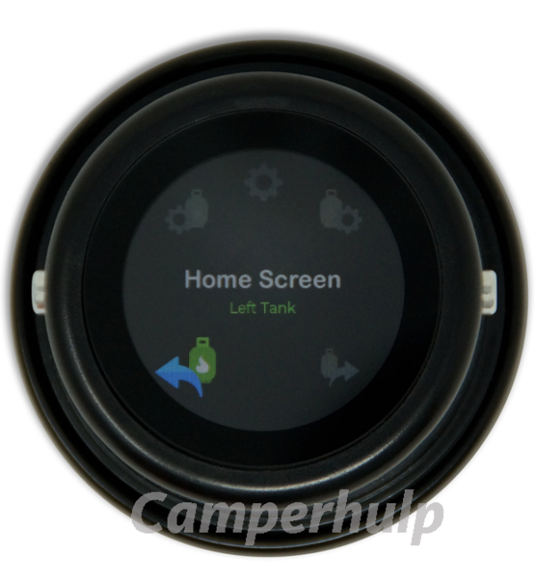 MOPEKA LCD-monitor voor 2 gasflessen Bluetooth niveaumeter