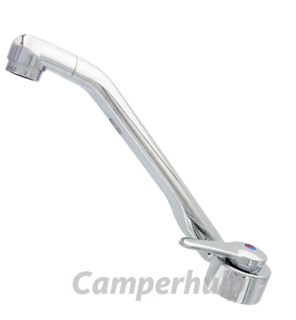 Comet Waterkraan Florenz met lange uitloop 22 cm chroom
