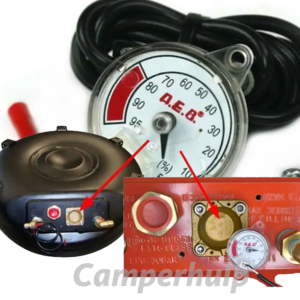 LPG-tanksensor 0-90 Ohm voor 4-gats LPG-tank inclusief bedrading