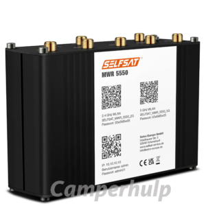 SELFSAT MWR 5550 5G-router mobiel internet en wifi voor onderweg